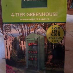 Gardenline 4 tier Greenhouse . New in box