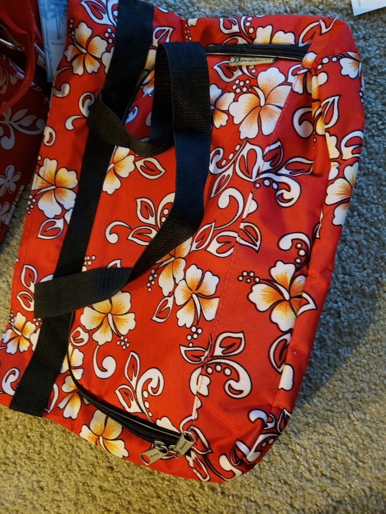 Duffle Bag N tote Bag, Both for 35 dollars