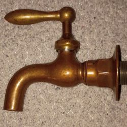 Antique Brass Spigot