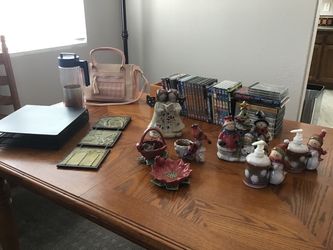 LOT of Stuff - Christmas, Home Decor, New Purse, K-cup Drawer, DVDs, Teavana