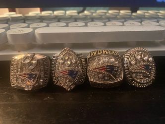 Tom Brady New England Patriots Rings