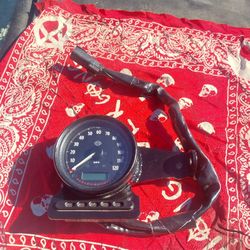 Dk Relocation  Bracket & Speedometer 