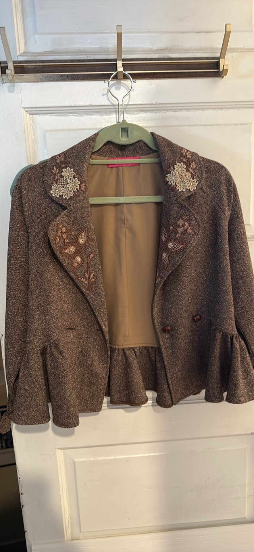 Vintage Style Embroidered Jacket