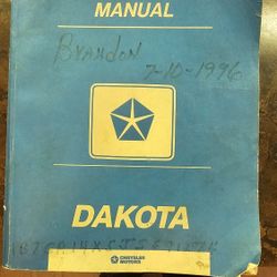 1988 Dodge Dakota Service Manual