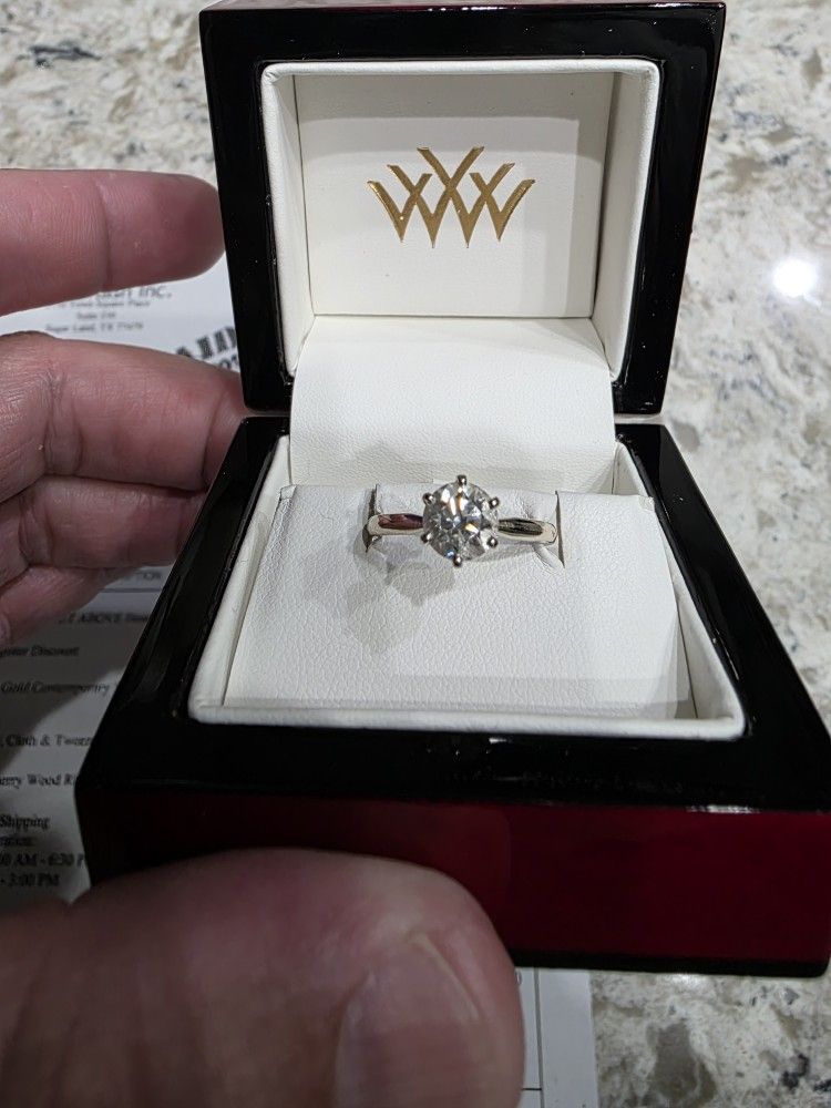 Heart's And Arrows Diamond Ring.