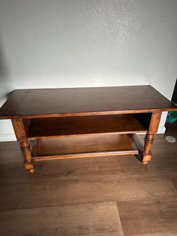 Wood table