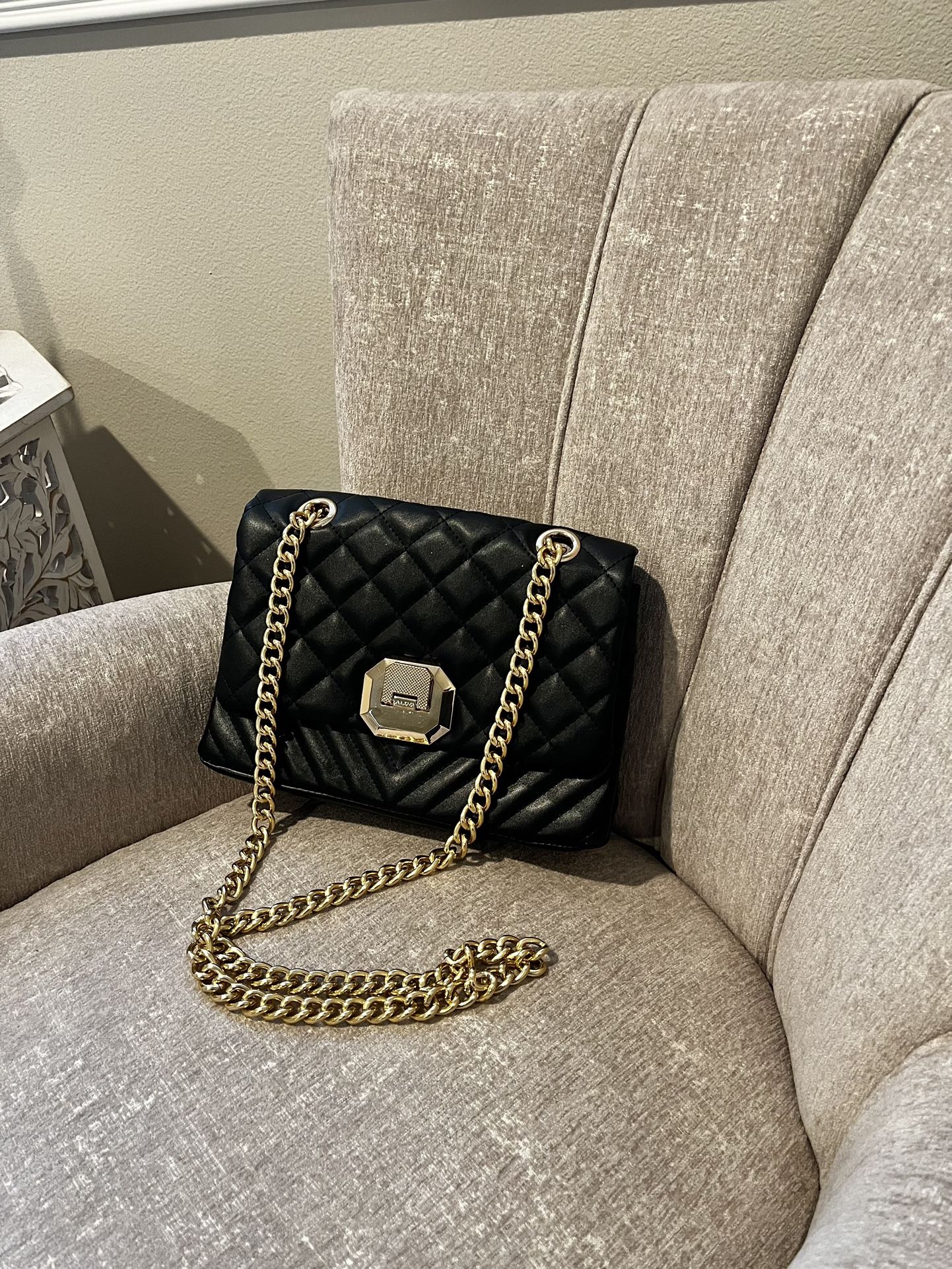 Aldo Menifee Crossbody Quilted Leather Bag