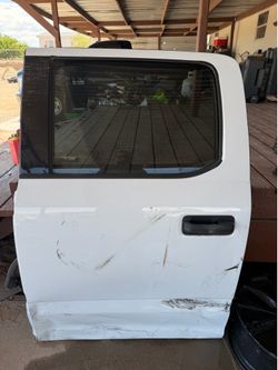 2015-2020 Ford F-150 Driver rear door-Everything was working when taken off due to having a dent in it as seen on pictures-I’m 15 minutes from the Out