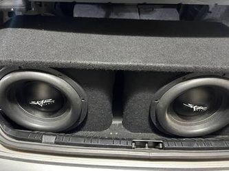 1ohm Duel Skar Audio VXF-D4-12 3000K RMS Encloser