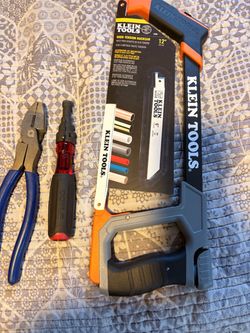 Klein Tools 12" High-Tension Hacksaw with Extras