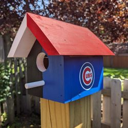 Chicago Cubs vs Chicago White Sox Bird House 