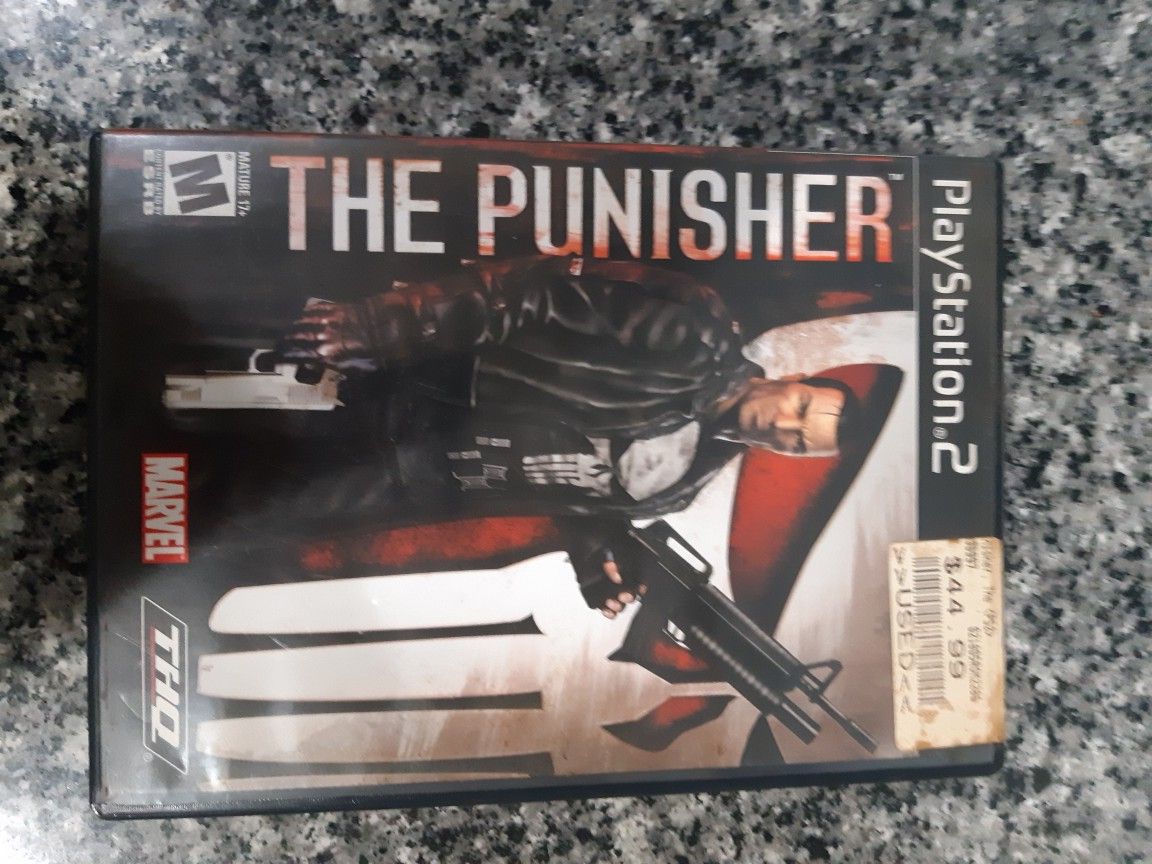PlayStation 2 PS2 The Punisher no manual in good shape