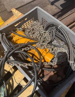1/2 Ton Air Hoist(Air Chuggers) / Rigging Gear Ingersoll Rand OBO