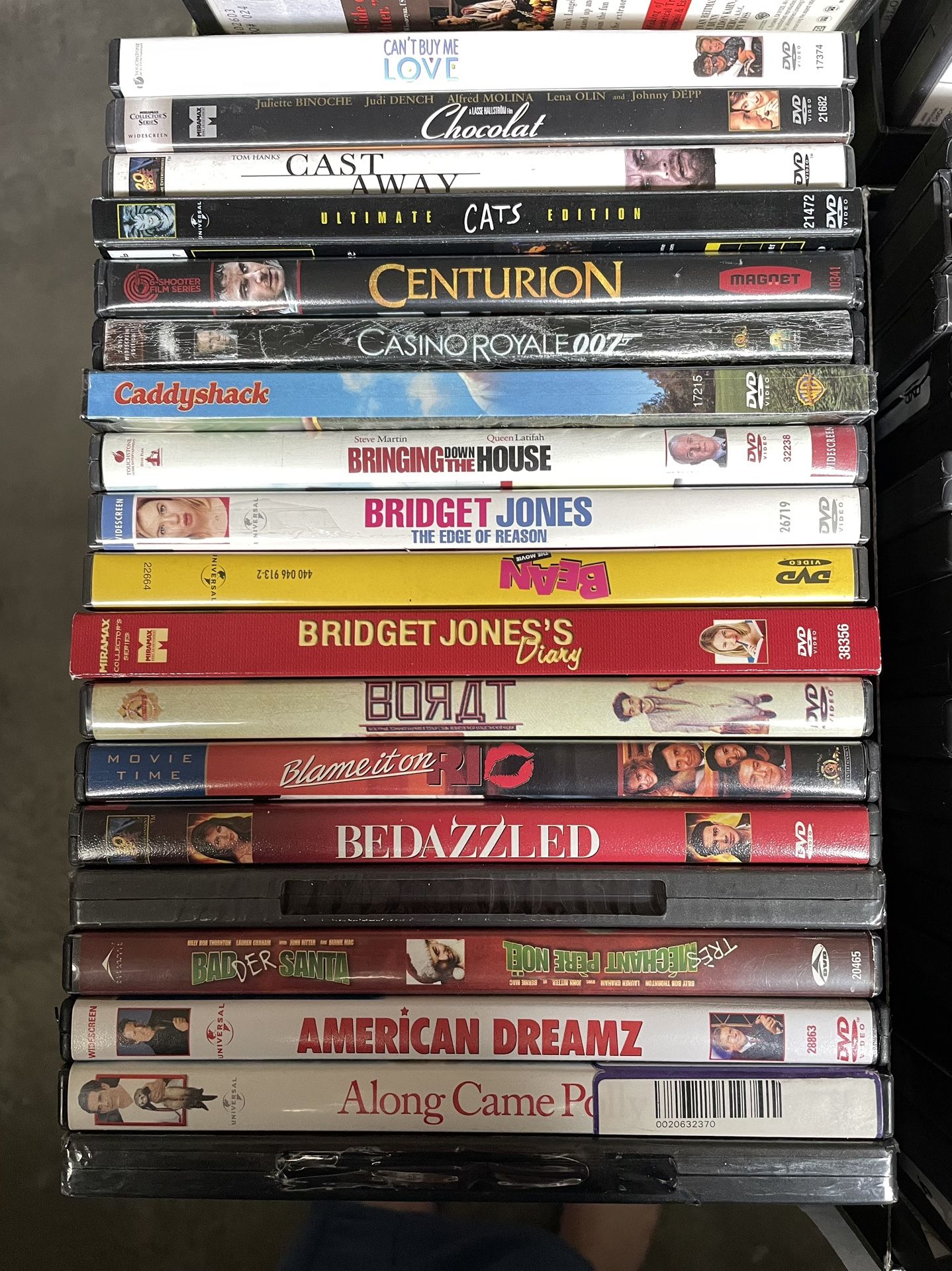 80+ DVDs