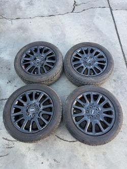 2016 Mini Cooper 16” Set Wheels Rims & Tires