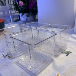 Fruit/Veggies Strainer & Container (4 pack)