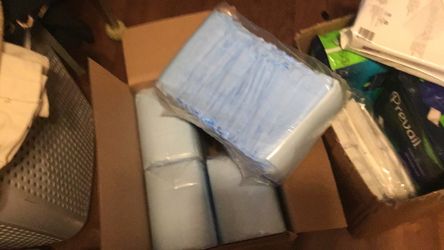 Under pads n one medium size pull up diaper