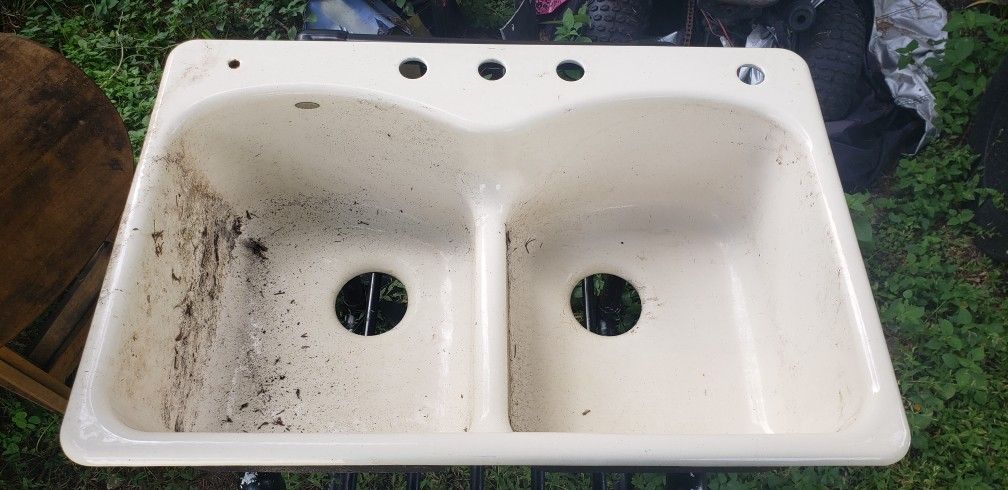 Drop-In Cast Iron Sink