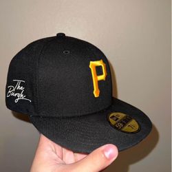 PITTSBURG PIRATES Hat New Era 59FIFTY Black Fitted 7 1/4