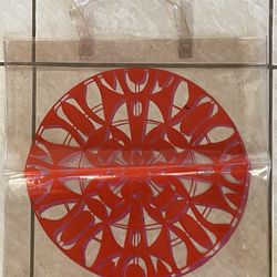 Vintage Clear Tote Bag 