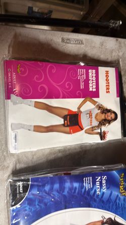 Hooters Uniform Halloween Costume Adult Small