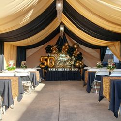 Draping , Carpas, Sillas, Mesas Y Mucho Mas!