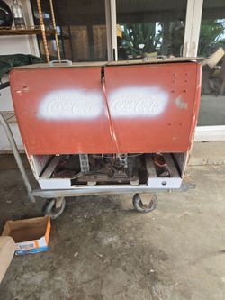 FREE ANTIQUE, COCA COLA COOLER. FREE