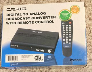 Digital to analog broadcast converter