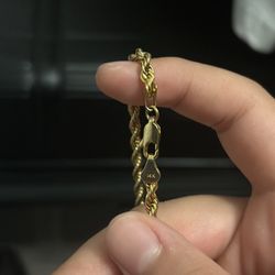 14k Gold rope chain (Read Description)