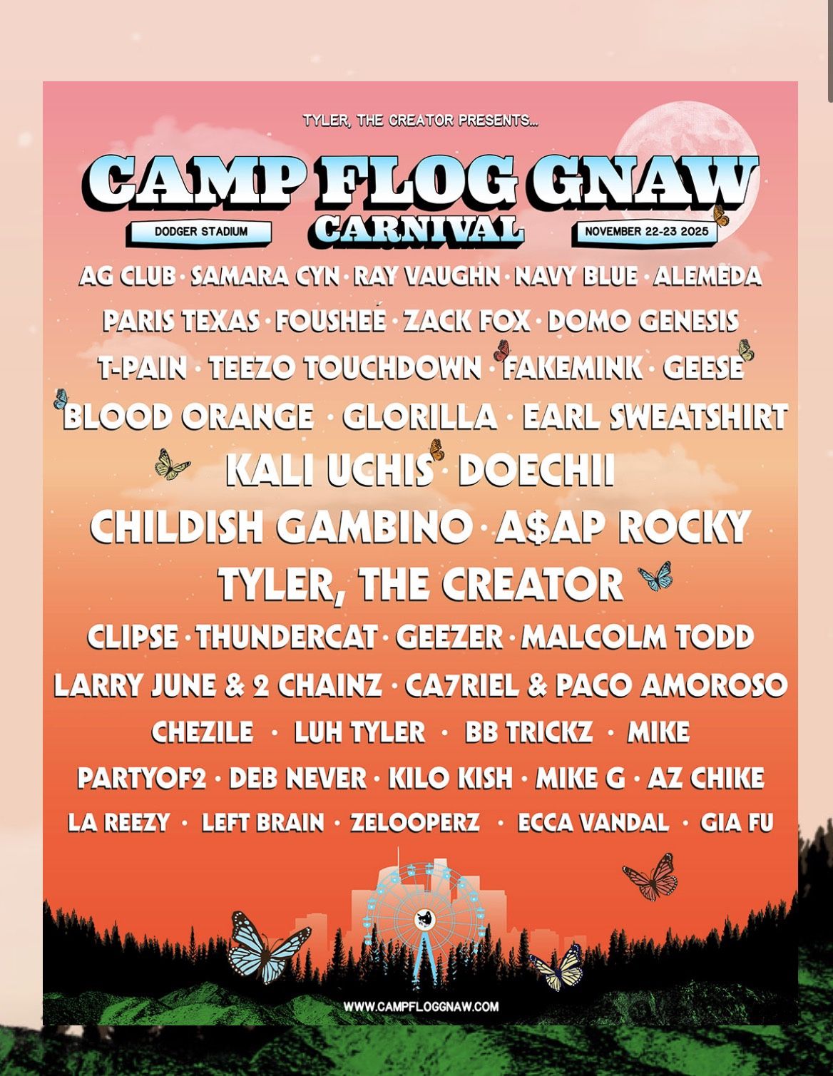 Camp Flog Gnaw Tickets