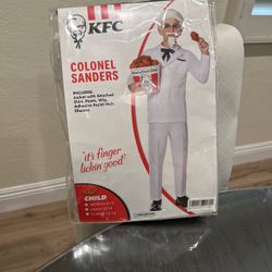 Kids Medium 8-10 KFC costume 