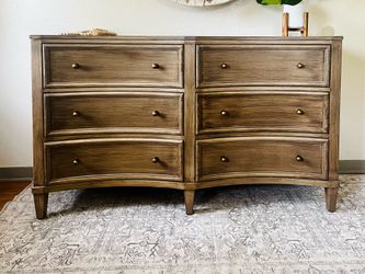 🪴 Gorgeous Sausalito Six Drawer Solid Wood Dresser - Delivery Available! 🪴