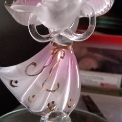 blown glass angel