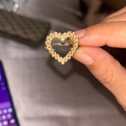 10k Gold Rolex Heart Ring