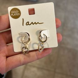 “I Am” Gold Plated Earrings