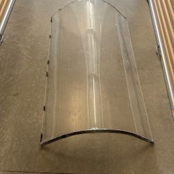 5ft Curved Plexiglass - Soundproofing, Debris Management