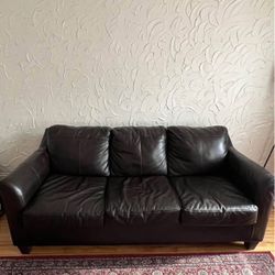 Leather Couch 