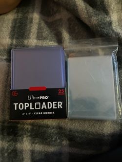 Top loader and sleeves