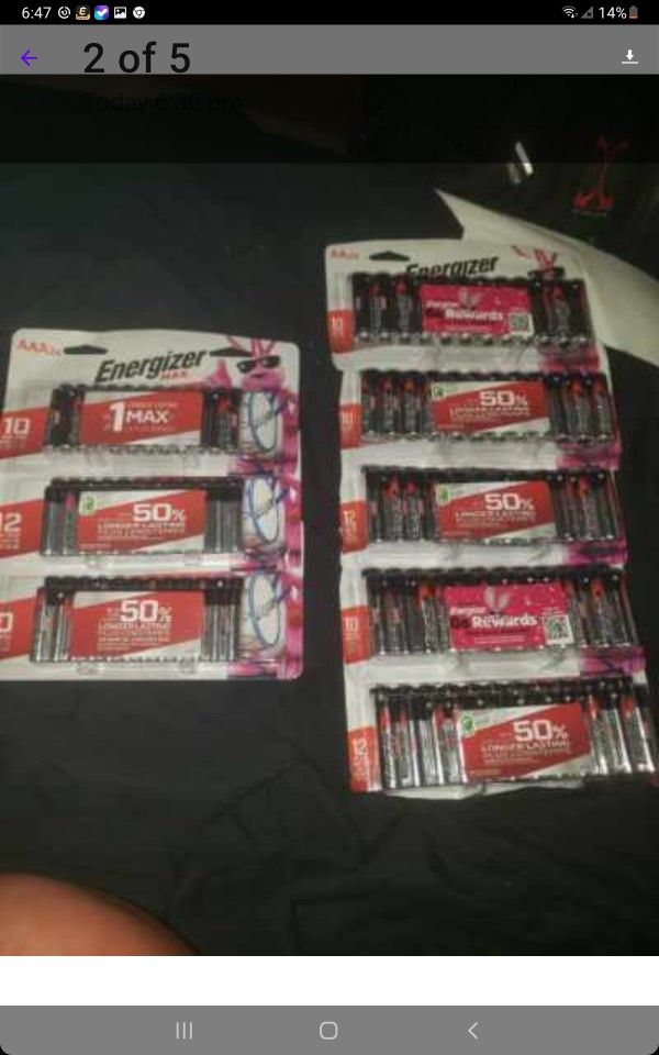 AAA And AA Batteries 24 Pack