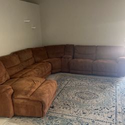 Sectional Couch Recently Cleaned