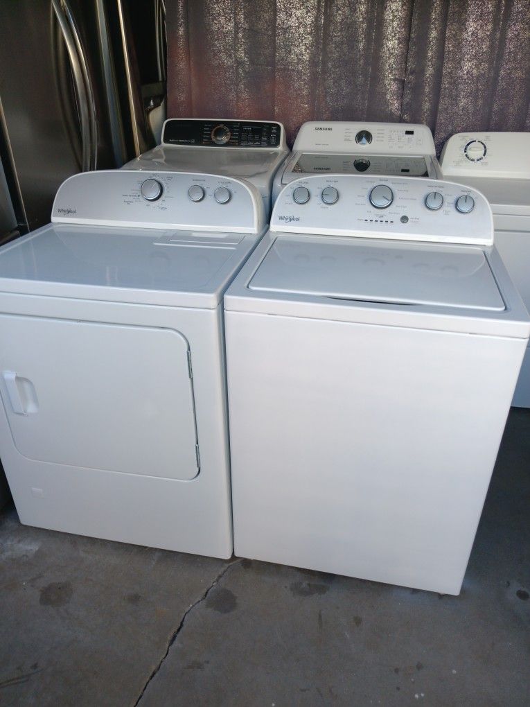 Whirlpool Washer And Gas Dryer Extra Large Capacity