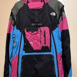 Rare The North Face Tnf Steep Tech Jacket Coat Detachable Multicolor 