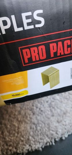 1" Crown X 2" Leg Staples/grapas