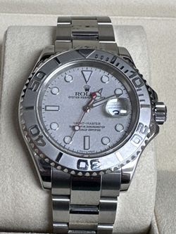 ROLEX Yachtmaster 16622 Platinum & Stainless Steel