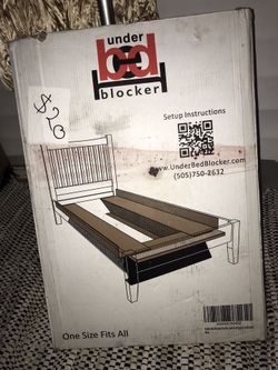 Under Bed Stuff Blocker 