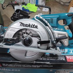 Makita 36V LXT Brushless Rear Handle 7‑1/4" Circular Saw (Tool Only) XSR01Z