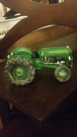 Tractor piggi bank $ 8