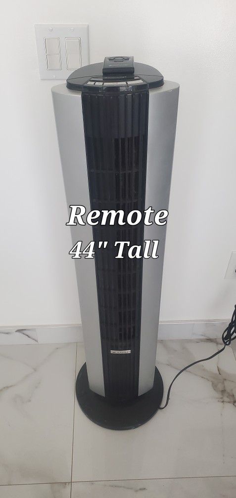 Tower Fan with Remote Multi Speed & Timer 