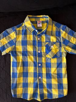 Vintage kids button up