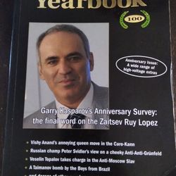  CHESS BOOK
New in Chess Yearbook: The Chess Player's Guide to Opening News (Volume 100) USED